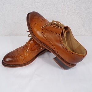 Vero Cuoio 255 mm Men's 7.5 @ 1.5 Rise [ Real Leather] Dress Shoes Tan